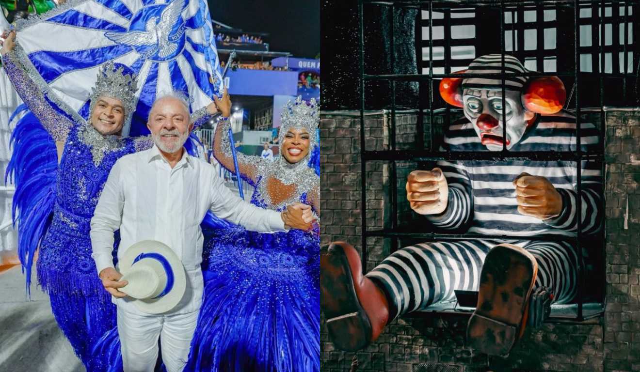 Bolsonaro como palha&ccedil;o, cr&iacute;ticas a evang&eacute;licos e Lula como her&oacute;i; saiba como foi desfile da Acad&ecirc;micos do Niter&oacute;i