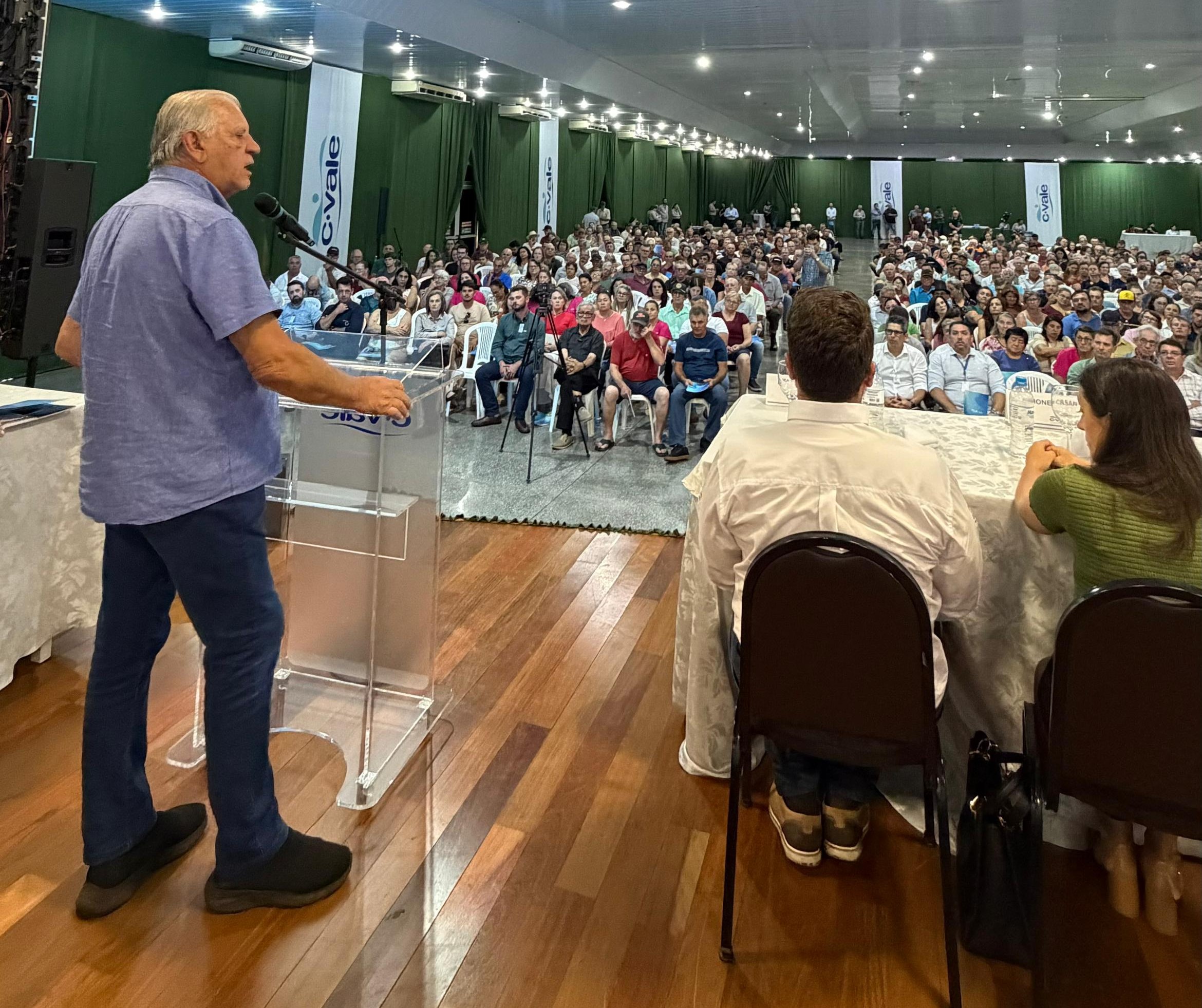 Sperafico defende o agroneg&oacute;cio na C.Vale e alerta para "momento dif&iacute;cil" do setor no Brasil