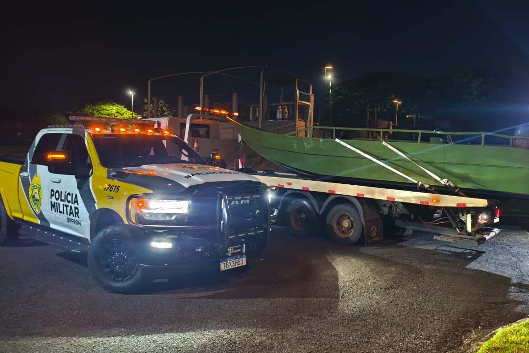 Nova base da Pol&iacute;cia de Fronteira em Santa Helena apreende 1,4 tonelada de maconha