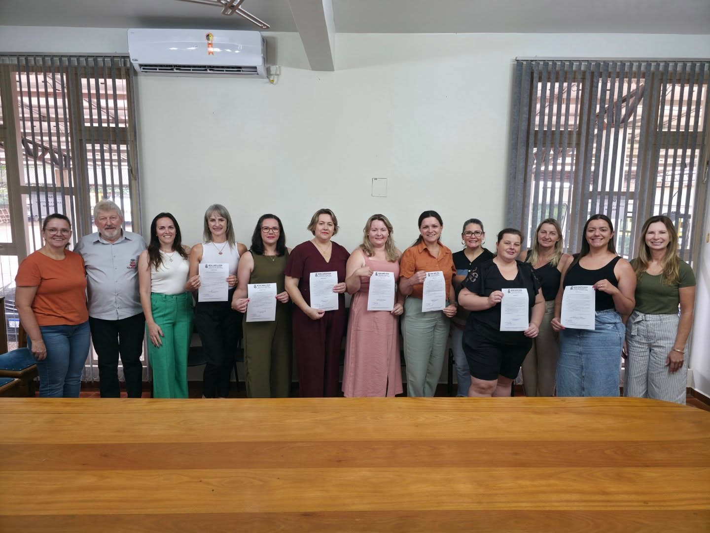 Diretoras da Rede Municipal de Ensino de Nova Santa Rosa tomam posse para o bi&ecirc;nio 2026&ndash;2027