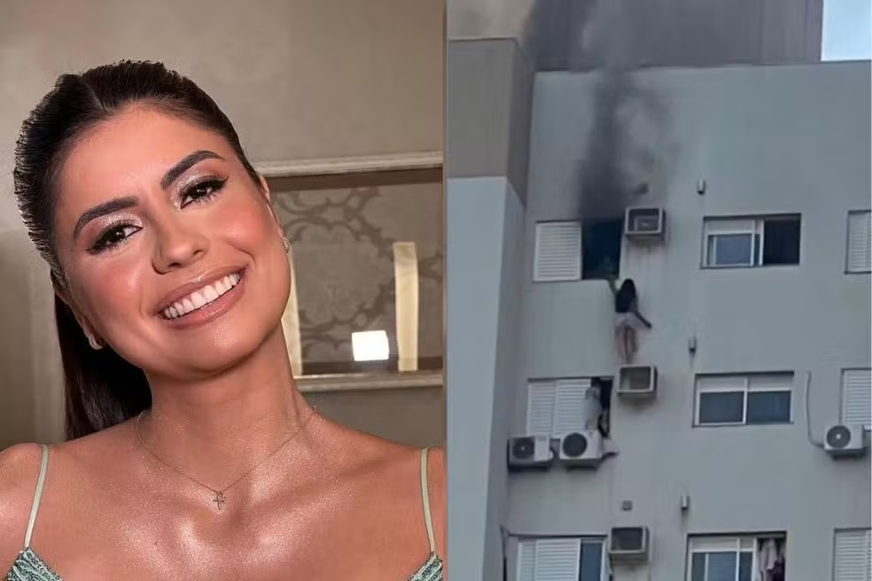 Advogada recebe alta hospitalar 3 meses ap&oacute;s salvar fam&iacute;lia de inc&ecirc;ndio em apartamento, no Paran&aacute;