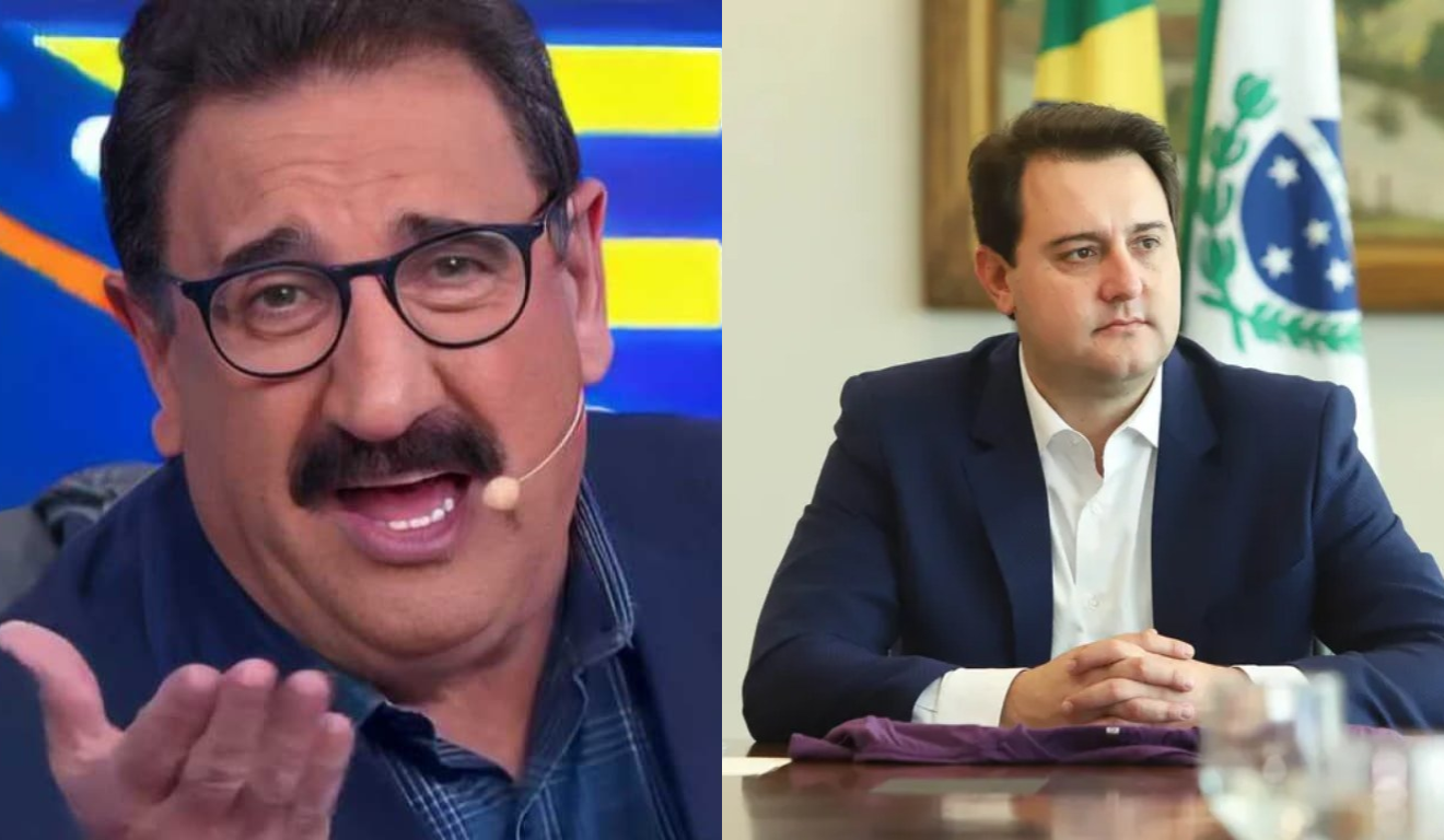 Apresentador Ratinho vira 'cabo eleitoral' de Ratinho Junior &agrave; Presid&ecirc;ncia