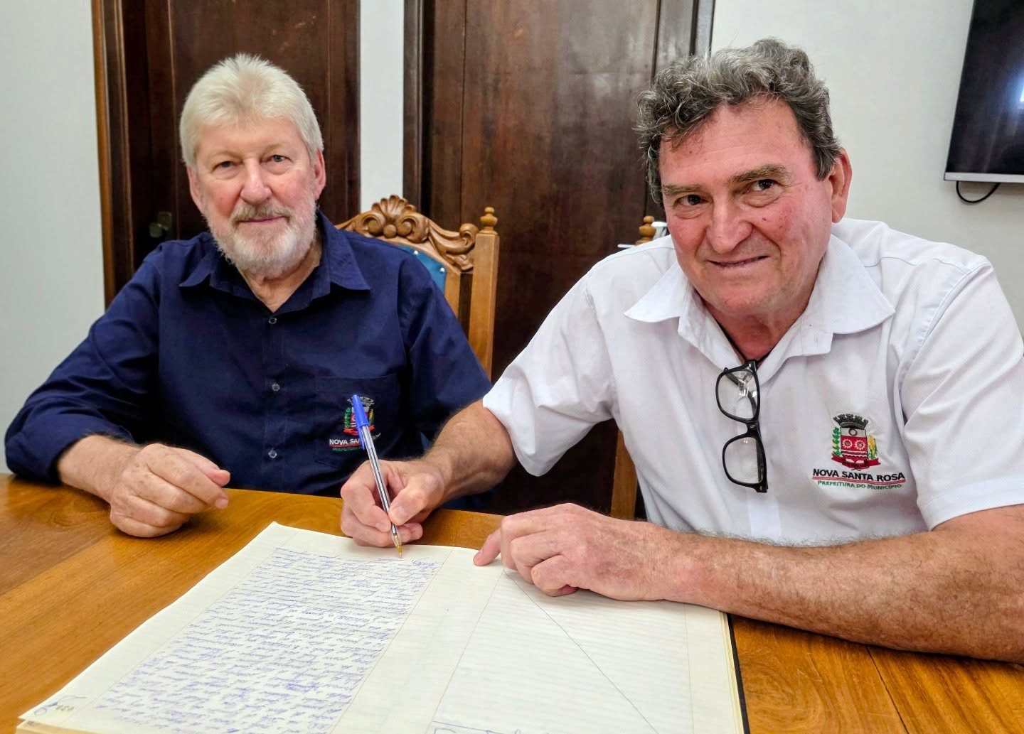 Roque Lorenzatto ficar&aacute; &agrave; frente do Executivo de Nova Santa Rosa por 15 dias