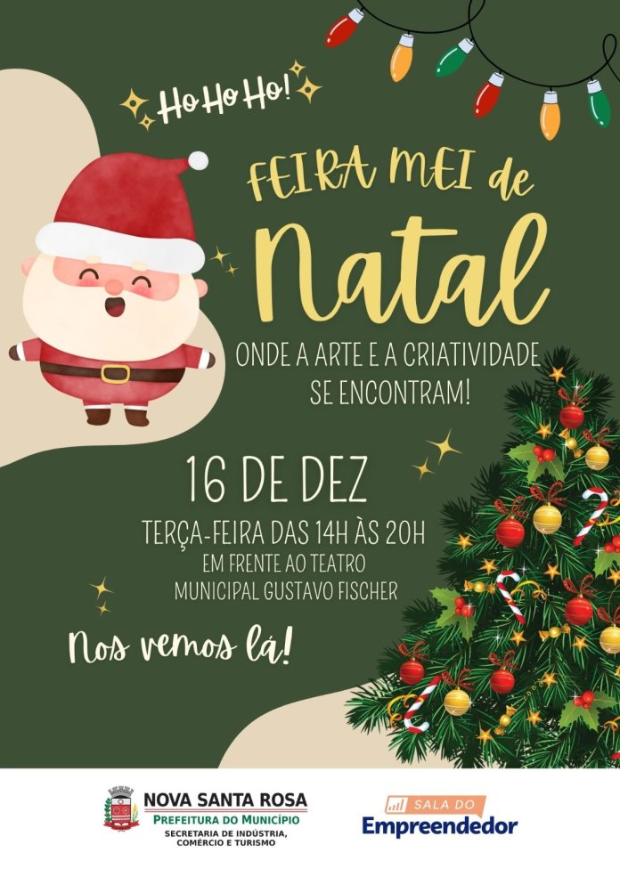 Feira MEI de Natal 2025 acontece nesta ter&ccedil;a-feira (16) na Pra&ccedil;a da B&iacute;blia