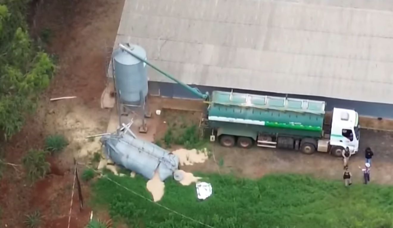 Produtor rural morre ap&oacute;s silo desabar e v&iacute;tima cair de 10 metros no PR