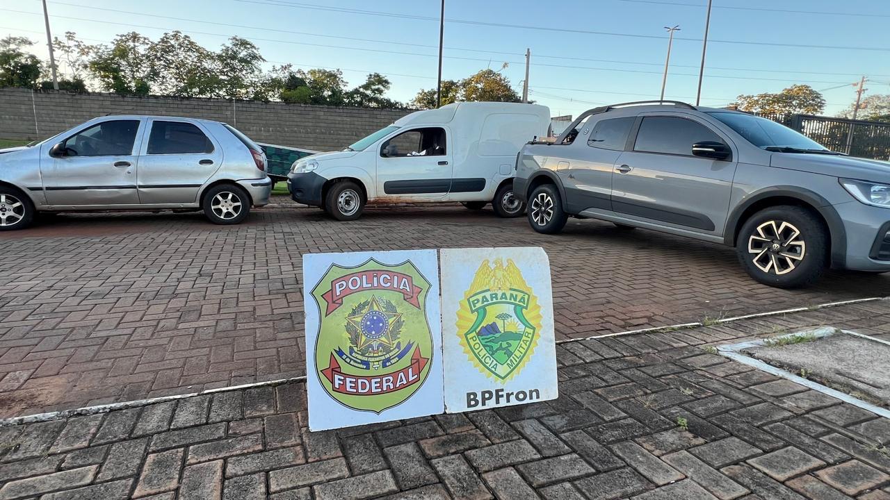 Policiais apreendem 7.500 pacotes de cigarros contrabandeados e recuperam ve&iacute;culos furtados em Marechal Rondon