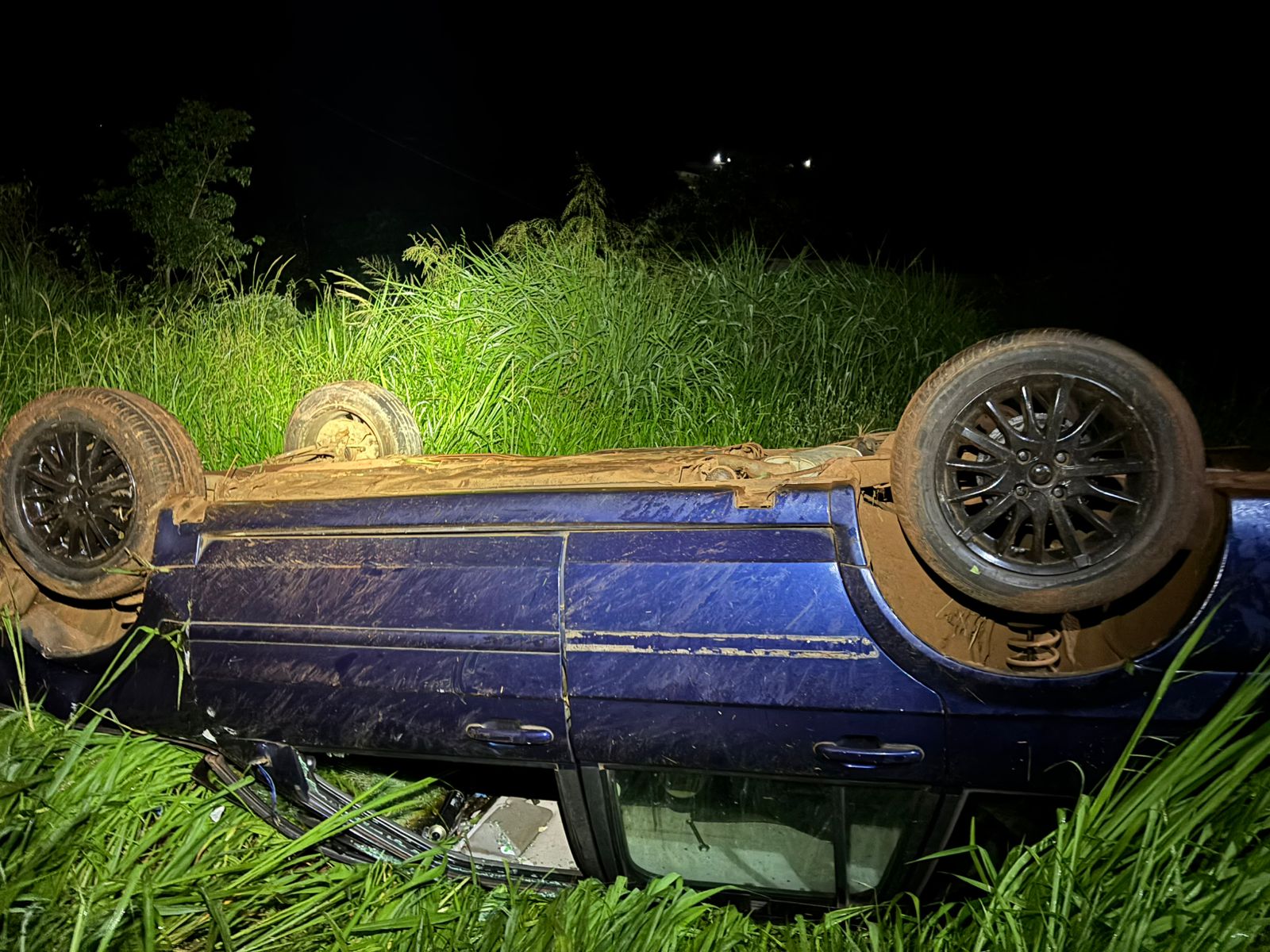 Acidente deixa jovem ferido na PR-471, em Catanduvas