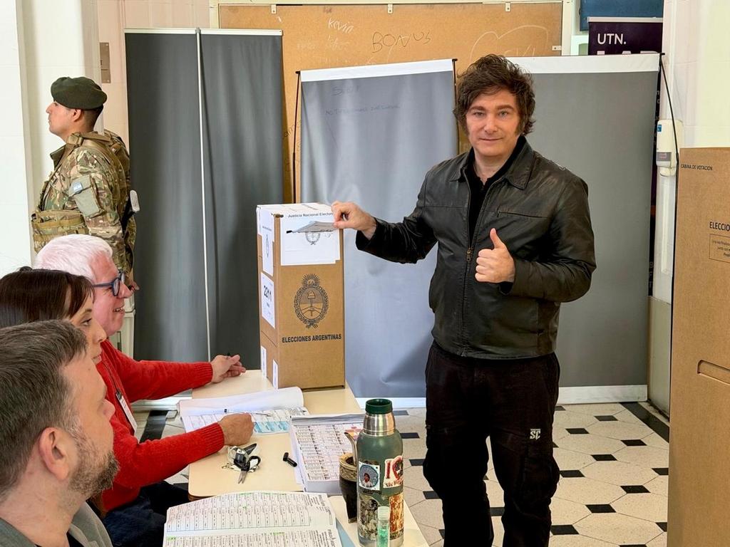 Partido de Milei sai vitorioso em elei&ccedil;&otilde;es legislativas